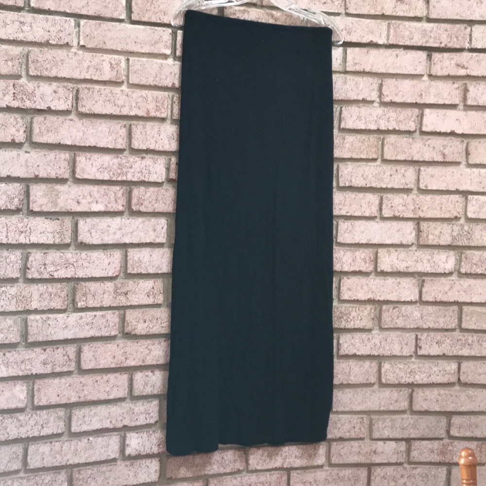 Brandy Melville Black Maxi Skirt One Size
